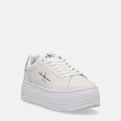 CALVIN KLEIN BOLD PLATF LOW LACE LTH ML MET | Donna Sneakers