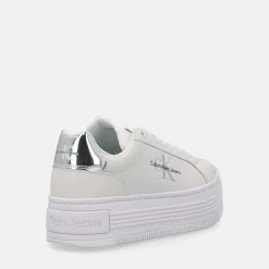 CALVIN KLEIN BOLD PLATF LOW LACE LTH ML MET | Donna Sneakers