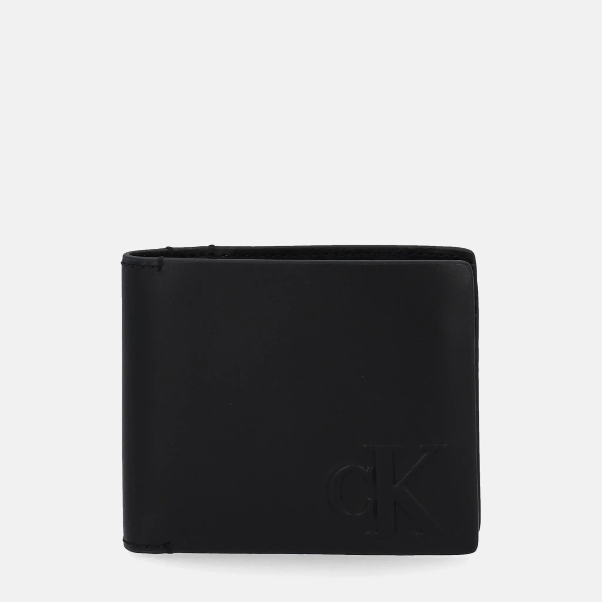 CALVIN KLEIN LOGO EMBOSS BIFOLD W/COIN | Portafogli