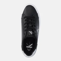 CALVIN KLEIN VULC FLATF LACEUP LTH REFL | Donna Sneakers