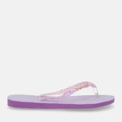 HAVAIANAS SLIM GLITTER FLOURISH | Donna Ciabatte