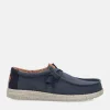 HEY DUDE WALLY WASHED CANVAS | Uomo Mocassini