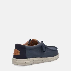 HEY DUDE WALLY WASHED CANVAS | Uomo Mocassini