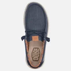 HEY DUDE WALLY WASHED CANVAS | Uomo Mocassini