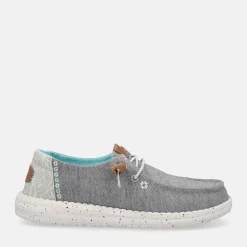 HEY DUDE WENDY HEATHERED SLUB | Donna Mocassini