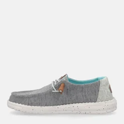 HEY DUDE WENDY HEATHERED SLUB | Donna Mocassini