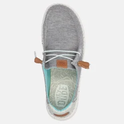 HEY DUDE WENDY HEATHERED SLUB | Donna Mocassini