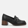 NERO GIARDINI MOCASSINI CON TACCO | Donna Mocassini
