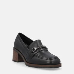 NERO GIARDINI MOCASSINI CON TACCO | Donna Mocassini