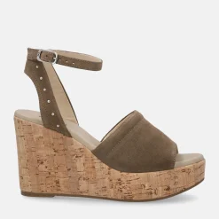 NERO GIARDINI SANDALI CON ZEPPA | Donna Sandali | Zeppe