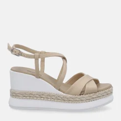 NERO GIARDINI SANDALI CON ZEPPA | Donna Sandali | Zeppe