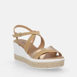 NERO GIARDINI SANDALI CON ZEPPA | Donna Sandali | Zeppe