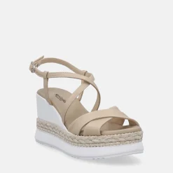 NERO GIARDINI SANDALI CON ZEPPA | Donna Sandali | Zeppe