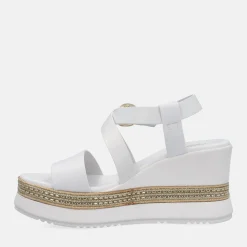 NERO GIARDINI SANDALI CON ZEPPA | Donna Sandali | Zeppe