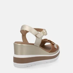 NERO GIARDINI SANDALI CON ZEPPA | Donna Sandali | Zeppe