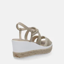 NERO GIARDINI SANDALI CON ZEPPA | Donna Sandali | Zeppe