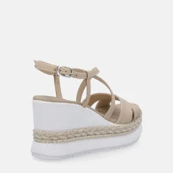 NERO GIARDINI SANDALI CON ZEPPA | Donna Sandali | Zeppe