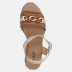 NERO GIARDINI SANDALI CON ZEPPA | Donna Sandali | Zeppe