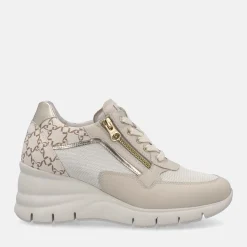 NERO GIARDINI SNEAKERS CON ZEPPA | Donna Sneakers | Zeppe