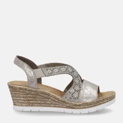 RIEKER SANDALI CON ZEPPA | Donna Sandali | Zeppe