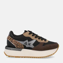 SUN68 BIG STARGIRL MIX MATERIAL | Donna Sneakers