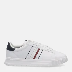 TOMMY HILFIGER MODERN CUPSOLE STRIPES LTH | Uomo Sneakers