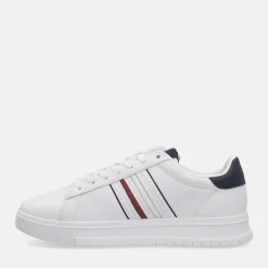 TOMMY HILFIGER MODERN CUPSOLE STRIPES LTH | Uomo Sneakers