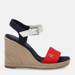 TOMMY HILFIGER STRIPES WEDGE | Donna Sandali | Zeppe