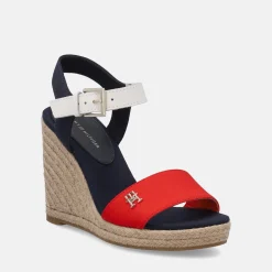 TOMMY HILFIGER STRIPES WEDGE | Donna Sandali | Zeppe