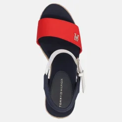 TOMMY HILFIGER STRIPES WEDGE | Donna Sandali | Zeppe