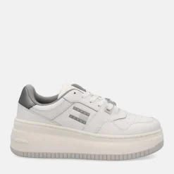 TOMMY HILFIGER TJW RETRO BASKET FLATFORM METAL | Donna Sneakers