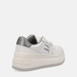 TOMMY HILFIGER TJW RETRO BASKET FLATFORM METAL | Donna Sneakers