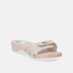 SANITAL LIGHT Zoccolo in legno | Donna Ciabatte