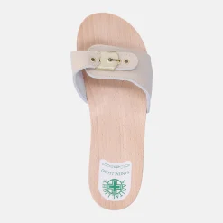 SANITAL LIGHT Zoccolo in legno | Donna Ciabatte